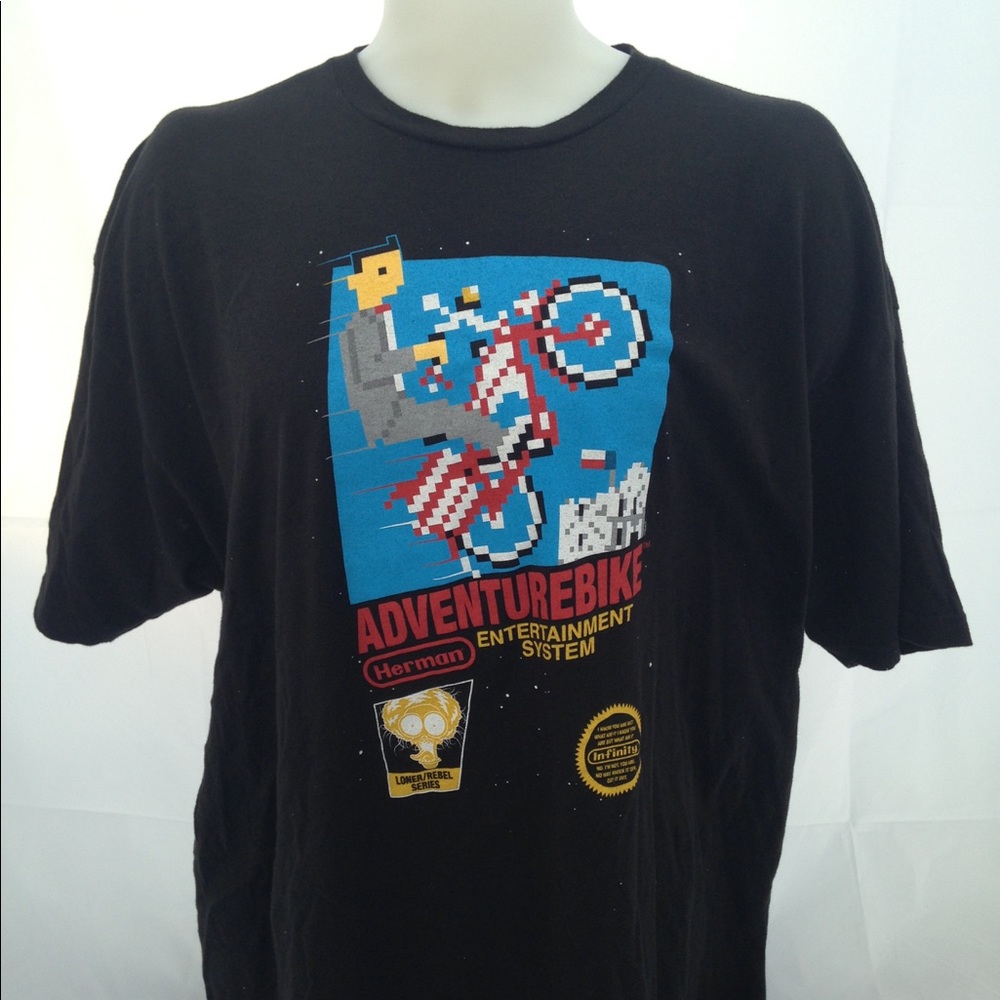 Pee Wee Herman NES Video Game Box Art 8 Bit XXL